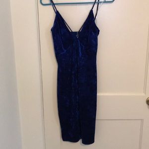 Windsor velvet dress